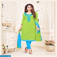 barfi by RR Wholesale chanderi Dress material